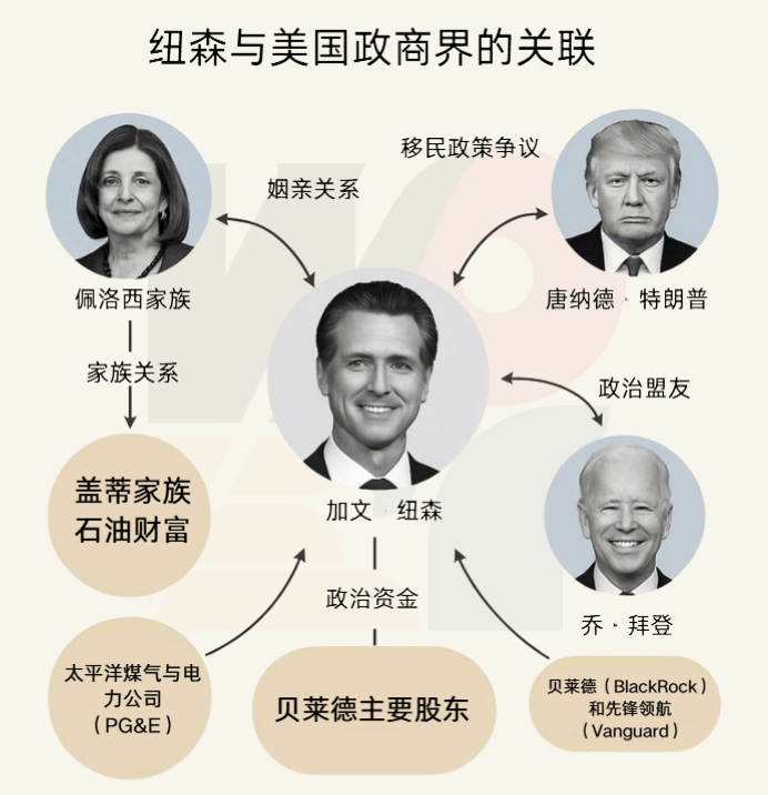 纽森人物小传:从加州州长到全国政治舞台 – 世政经科技®️研究院